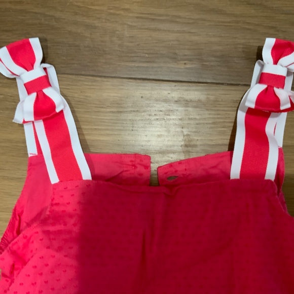 Pink Tiered Dress Size 7 - Picture 2 of 6